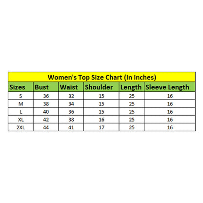 Generic Women's Polyester Solid 3-4th Sleeves Top (Maroon)
