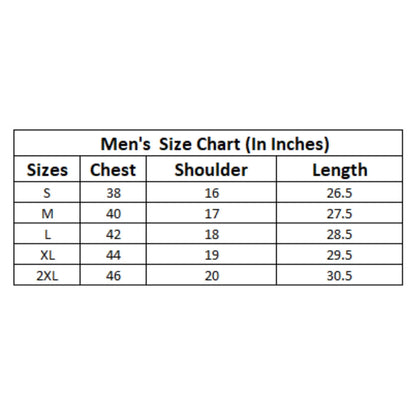 Generic Men's Casual Cotton Printed Polo Neck Half Sleeve T-Shirt (Skyblue)