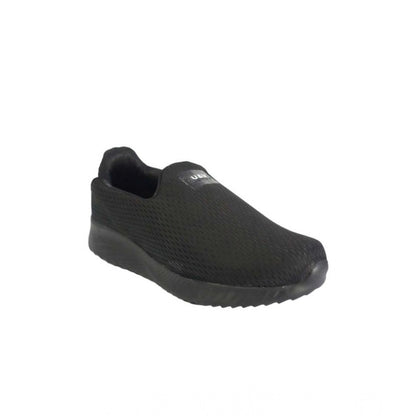 Generic Men's Casual Synthetic Leather Pull On Shoes (Black)